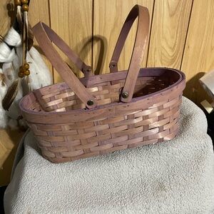 Woven Basket with Handles